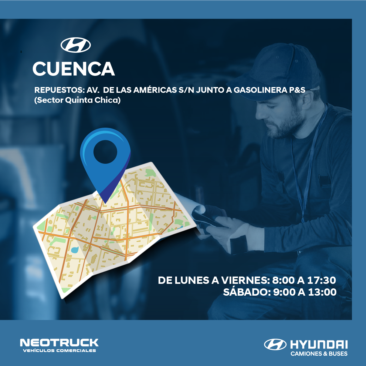 Repuestos Neotruck Cuenca - Hyundai Camiones y Buses Ecuador