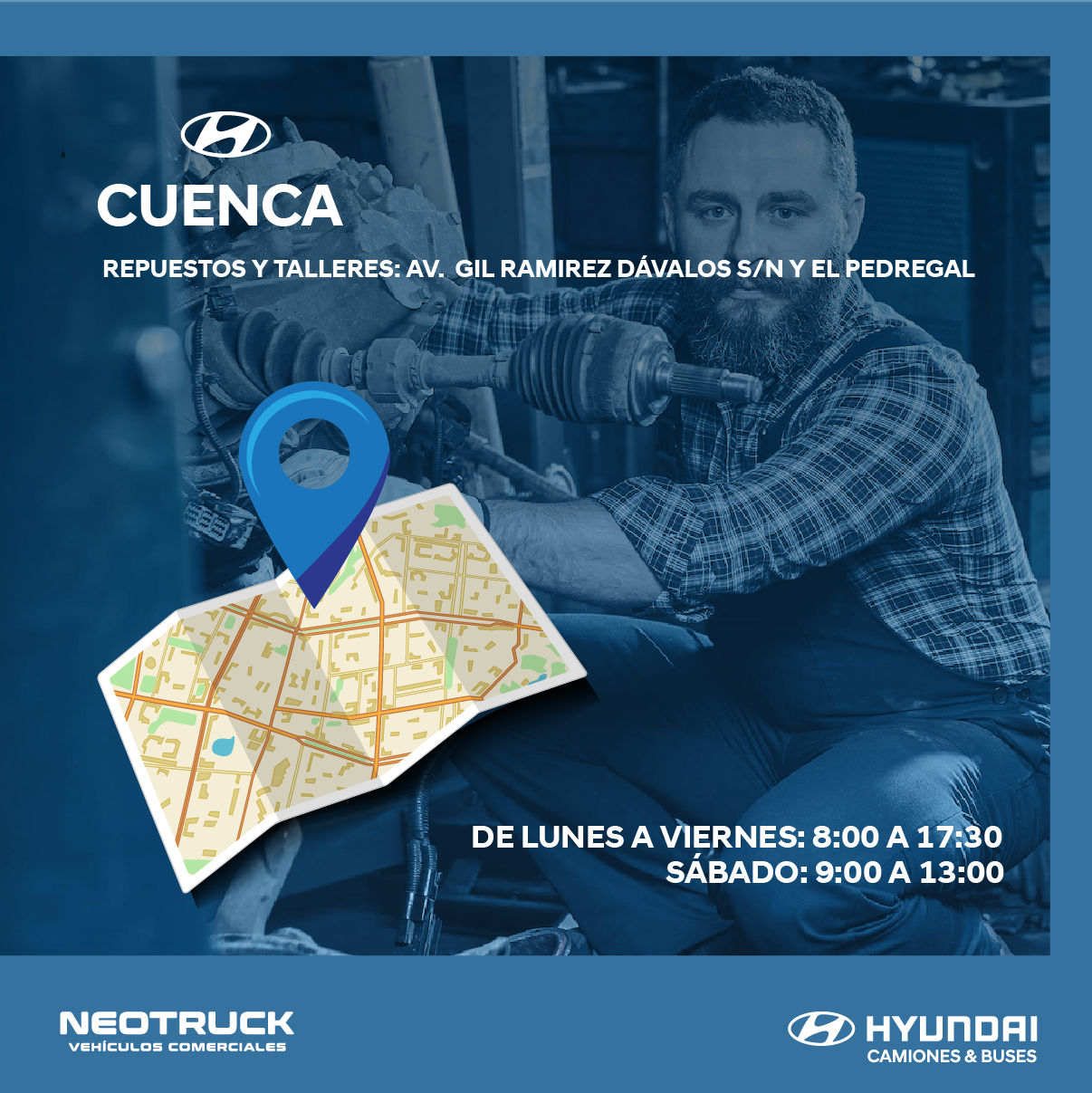 Talleres Neotruck Cuenca - Hyundai Camiones y Buses Ecuador