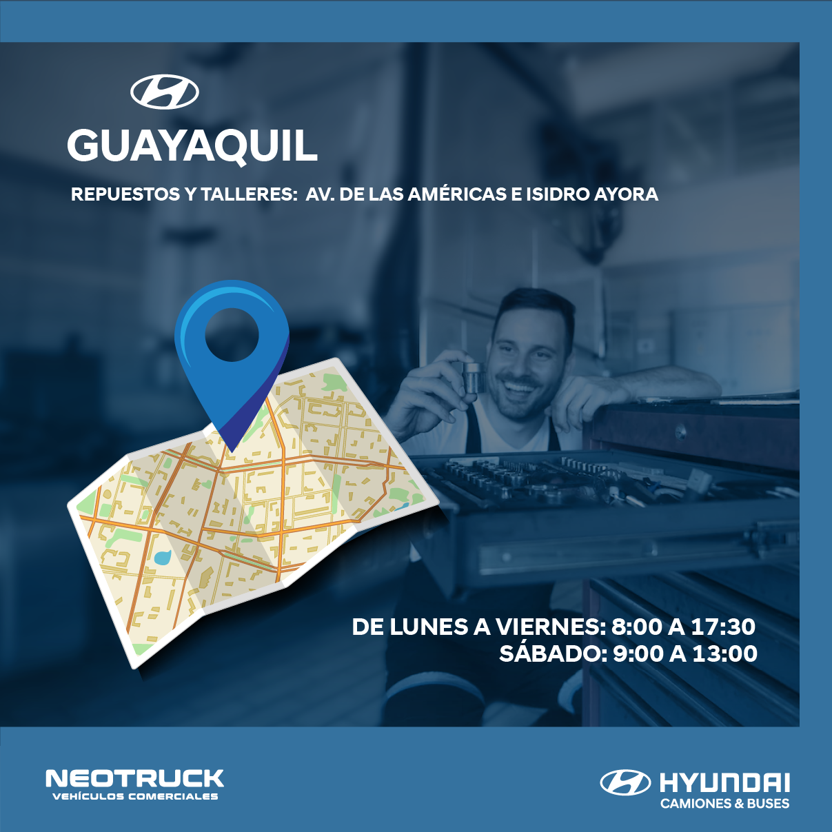 Talleres Neotruck Guayaquil- Hyundai Camiones y Buses Ecuador